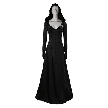 Juego Resident Evil Village Bruja Horrible Vestido Cosplay Disfraz Halloween Carnaval Traje Per.